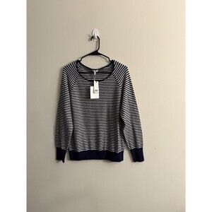 Joie Tiani Wool Cashmere Blend Striped Scoop-neck pullover size L‎